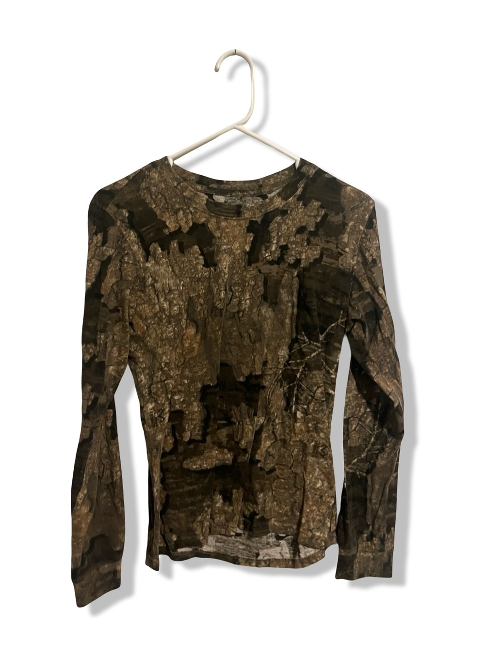 Magellan Outdoors Camo Long Sleeve Shirt - Brown & Green